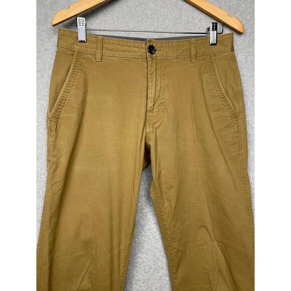Prana Mens Mcclee Organic Cotton Coolmax Straight Pants 30 Inseam 31 Casual - Picture 3 of 11